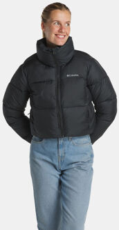 Columbia Puffect II Cropped Jas Dames Zwart - XL