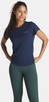 Columbia Zero Rules Light Crew T-shirt Dames Blauw - XS