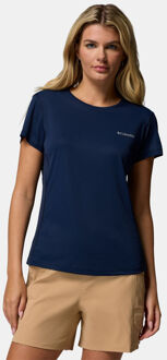 Columbia Zero Rules Light Crew T-shirt Dames Blauw