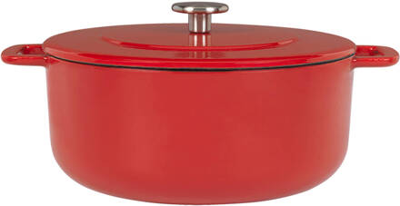 ComBekk Sous-chef Dutch Oven Braadpan Ø 24 cm Rood