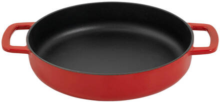 ComBekk Sous-Chef Koekenpan Ø 24 cm - Rood