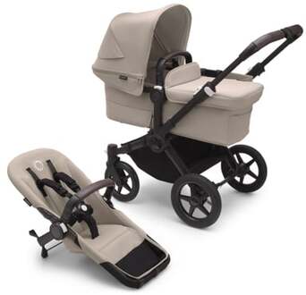 Combi kinderwagen Donkey 5 Mono Compleet Black /Desert Taupe Beige