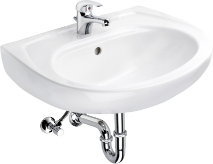 Combi-Pack Wastafel 61 + Kraan Wi - SWT100