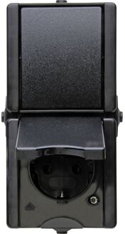 Combinatie Verticaal Proaqa Geaard Ip44 Zwart