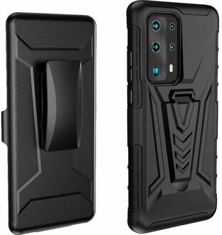 Combo Shell Slim Rugged Case Ingebouwde Kickstand Swivel Belt Clip Holster Shockproof Cover Voor Samsung Galaxy M51 Gevallen
