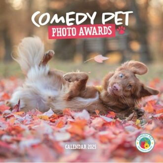 Comedy Pet Photography Awards Square Wall Calendar 2025 - Calendars, Carousel