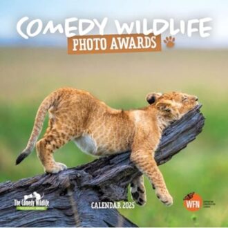 Comedy Wildlife Photography Awards Square Wall Calendar 2025 - Calendars, Carousel