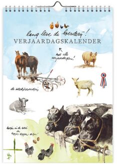 Comello Boerderij A4 verjaardagskalender