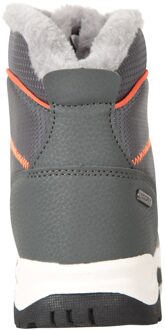 Comet Waterdichte Sneeuwlaarzen voor Kinderen/Kinderen (Grijs/Oranje) - EU 18 / UK 2