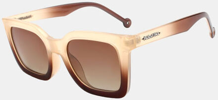 Cometa Brown Beige Zonnebril Bruin - One size