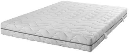 Comfort 2e Halve Prijs Leen Bakker - Matras Luc Pocketvering - 180x200x19 Cm - Polyester - Wit