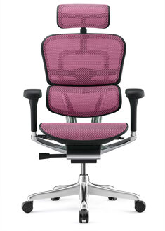 COMFORT bureaustoel Ergohuman Elite2 (met hoofdsteun) - Roze