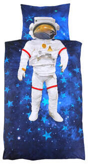 Comfort dekbedovertrek Buzz astronaut - blauw - 140x200/220 cm - Leen Bakker - 200 x 1 x 140