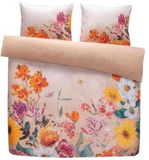 Comfort dekbedovertrek Rosalinde bloemen - multicolour - 200x200/220 cm - Leen Bakker Multikleur