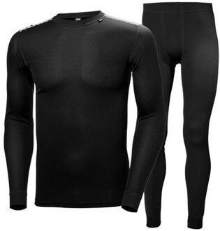 Comfort Dry baselayer set  Sportshirt performance - Maat XL  - Mannen - zwart