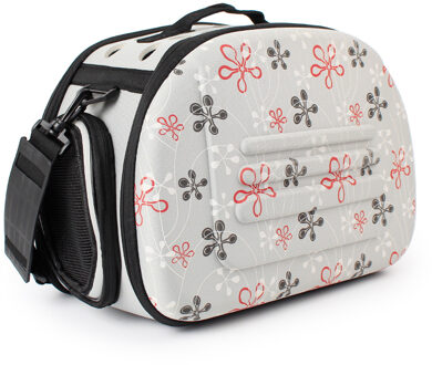 Comfort Handtas Carrier Hond Reizen Draagtas Draagbare Ademend Opvouwbaar B99 Grijs