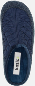 Comfort pantoffels blauw Textiel 370510 - 41