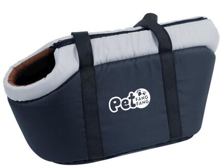 Comfort Pet Hond Carrier Outdoor Travel Handtas Pouch Spons Oxford Enkele Schoudertas Sling Mesh Reizen Tote Schoudertas L zwart