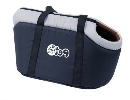 Comfort Pet Hond Carrier Outdoor Travel Handtas Pouch Spons Oxford Enkele Schoudertas Sling Mesh Reizen Tote Schoudertas S zwart