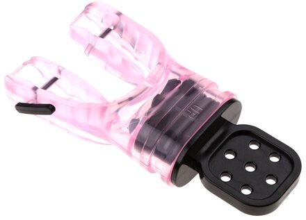 Comfort Silicone Duiken Duik Snorkel Standaard Vormbaar Unisex Bite Mondstuk Regulator Met Tie Wrap-Keuze Van Kleur roze