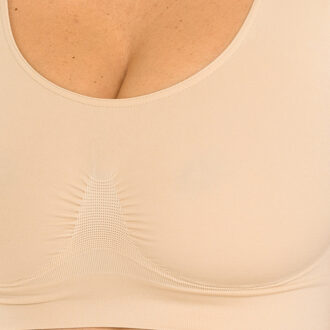 Comfort sportbeha met shaping effect 110590 voor dames Beige