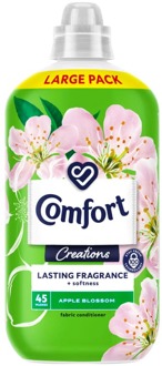 Comfort Wasverzachter Comfort Perfume Creations Apple Blossom Fabric Conditioner 45 Washes 1350 ml