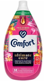 Comfort Wasverzachter Comfort Tropische Lelie -Stofconditioner 870 ml