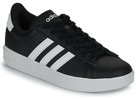 Comfortabele Court Sneakers met Cloudfoam-demping Adidas Originals , Black , Heren - 42 2/3 Eu,41 1/3 Eu,45 1/3 Eu,44 2/3 Eu,46 Eu,44 Eu,42 EU