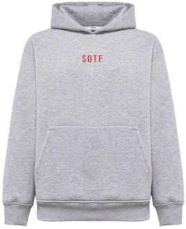 Comfortabele en stijlvolle hoodie Sotf , Gray , Heren - Xl,M,S,Xs