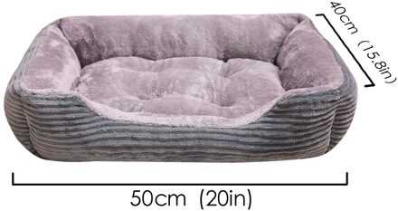 Comfortabele Hond Pet Bed Mode Hond Bed Kennel Kleine Kat Huisdier Puppy Ronde Bed Huis Zachte Warme Pad winter Hond Bedden