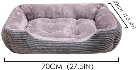 Comfortabele Hond Pet Bed Mode Hond Bed Kennel Kleine Kat Huisdier Puppy Ronde Bed Huis Zachte Warme Pad winter Hond Bedden