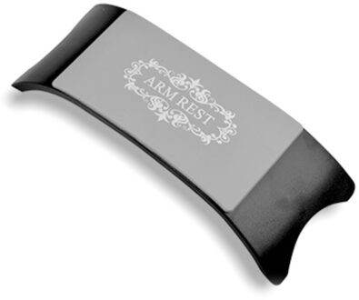 Comfortabele Nail Art Kussen Hand Holder Kussen Plastic & Siliconen Kussen Nail Arm Rest Manicure Tool Apparatuur zwart