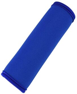 Comfortabele Neopreen Bagage Handvat Wrap Grip Soft Identifier Wandelwagen Grip Beschermhoes Voor Reistas Bagage Koffer blauw