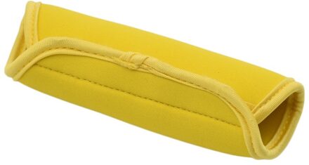 Comfortabele Neopreen Bagage Handvat Wrap Grip Soft Identifier Wandelwagen Grip Beschermhoes Voor Reistas Bagage Koffer geel