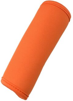 Comfortabele Neopreen Bagage Handvat Wrap Grip Soft Identifier Wandelwagen Grip Beschermhoes Voor Reistas Bagage Koffer oranje