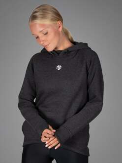 Comfortabele Performance Hoodie Donkergrijs - XS