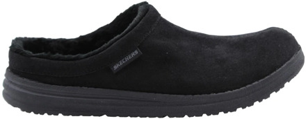 Comfortabele Roselite Pantoffels Skechers , Black , Heren - 43 Eu,44 Eu,45 Eu,42 Eu,47 1/2 Eu,41 Eu,46 EU