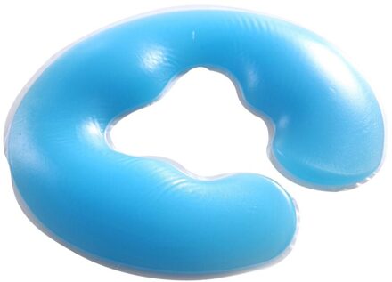 Comfortabele Salon U Vorm Silicon Kussen Wasbaar Herbruikbare Elastische Hals Gezicht Massage Body Relax Rest Draagbare zwart