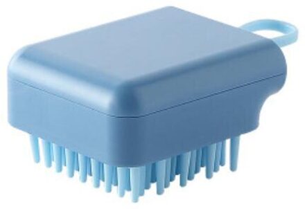 Comfortabele Siliconen Shampoo Hoofdhuid Massage Hoofd Haar Wassen Kam Body Bad Spa Massage Borstel Badkamer Producten 1101