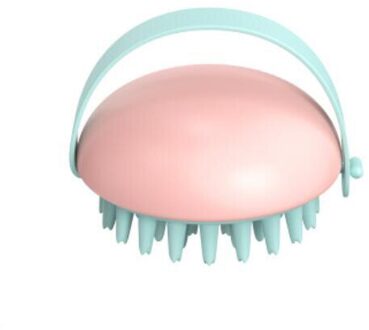 Comfortabele Siliconen Shampoo Hoofdhuid Massage Hoofd Haar Wassen Kam Body Bad Spa Massage Borstel Badkamer Producten 2202
