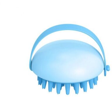 Comfortabele Siliconen Shampoo Hoofdhuid Massage Hoofd Haar Wassen Kam Body Bad Spa Massage Borstel Badkamer Producten 2204