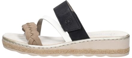 Comfortabele Slipper Rieker , Multicolor , Dames - 40 Eu,38 Eu,41 EU