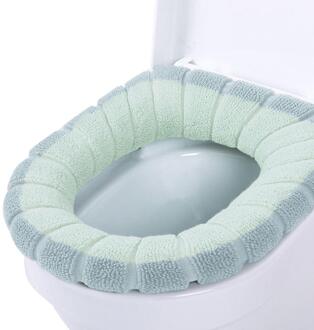 Comfortabele Universele Toilet Seat Cover Warme Zachte Herbruikbare Flanel Wc Mat Seat Case Wc Deksel Cover Badkamer Producten