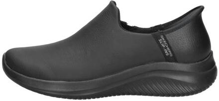 Comfortabele Zwarte Ultra Flex 3.0 Instapper voor Dames Skechers , Black , Dames - 41 EU