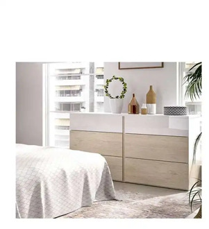 Comfortable double 6 drawers Alice in various colors to choose from.
