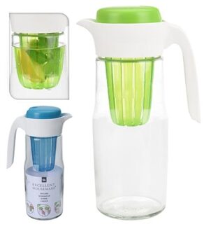 ComfortTrends Water kan 1,4 liter 9 x 27 cm.  - Fruit / munt etc.