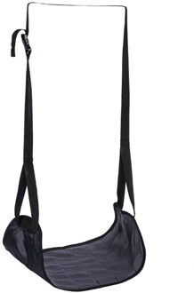 Comfy Hanger Reizen Vliegtuig Voetsteun Hangmat Voet Rusten Hangmat Voor Travel Office Been Hangmat zwart