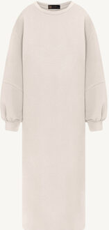 Comfy Oversized Sweater Dress Beige