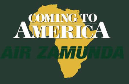 Coming to America Air Zamunda Women's T-Shirt - Forest Groen - XS