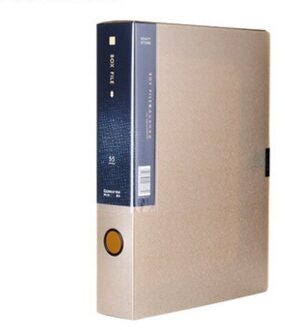 Comix MC-55 Bestandsmap Informatie Dozen Document Bestanden Opbergdoos Gevallen Papier Organisator A4 Praktische Plastic Kantoorbenodigdheden